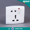 Igoto British Standard E19 Interrupteur mural et prise électriques modernes